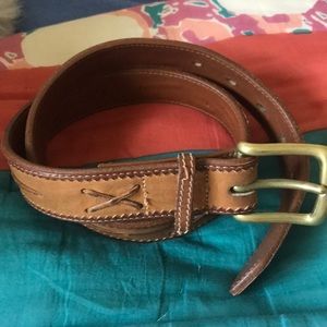 Ralph Lauren women’s leather belt waist 30